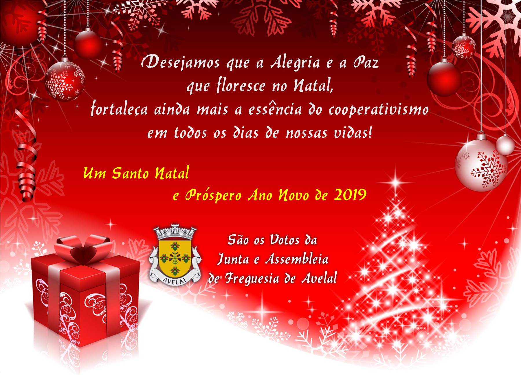 Feliz Natal e Próspero ano Novo!